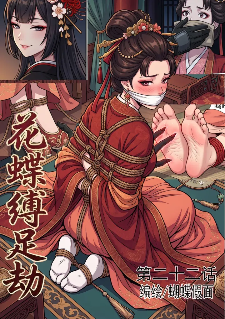 花蝶缚足劫第22话：成功潜入内院，擒获王妃并开始调教预览图