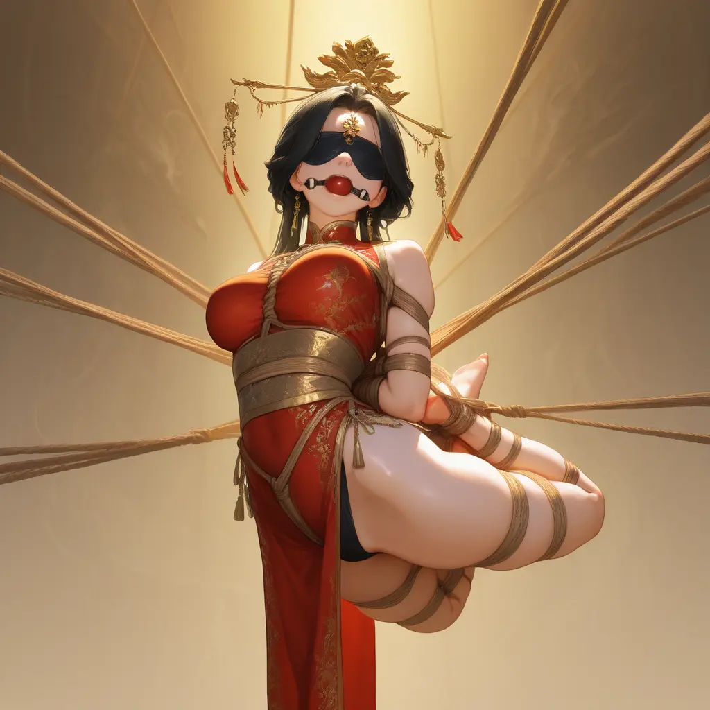 送绑玩脱的武神女帝:贱婢！你用朕赐你绑反贼的缚龙绳绑的朕？封面